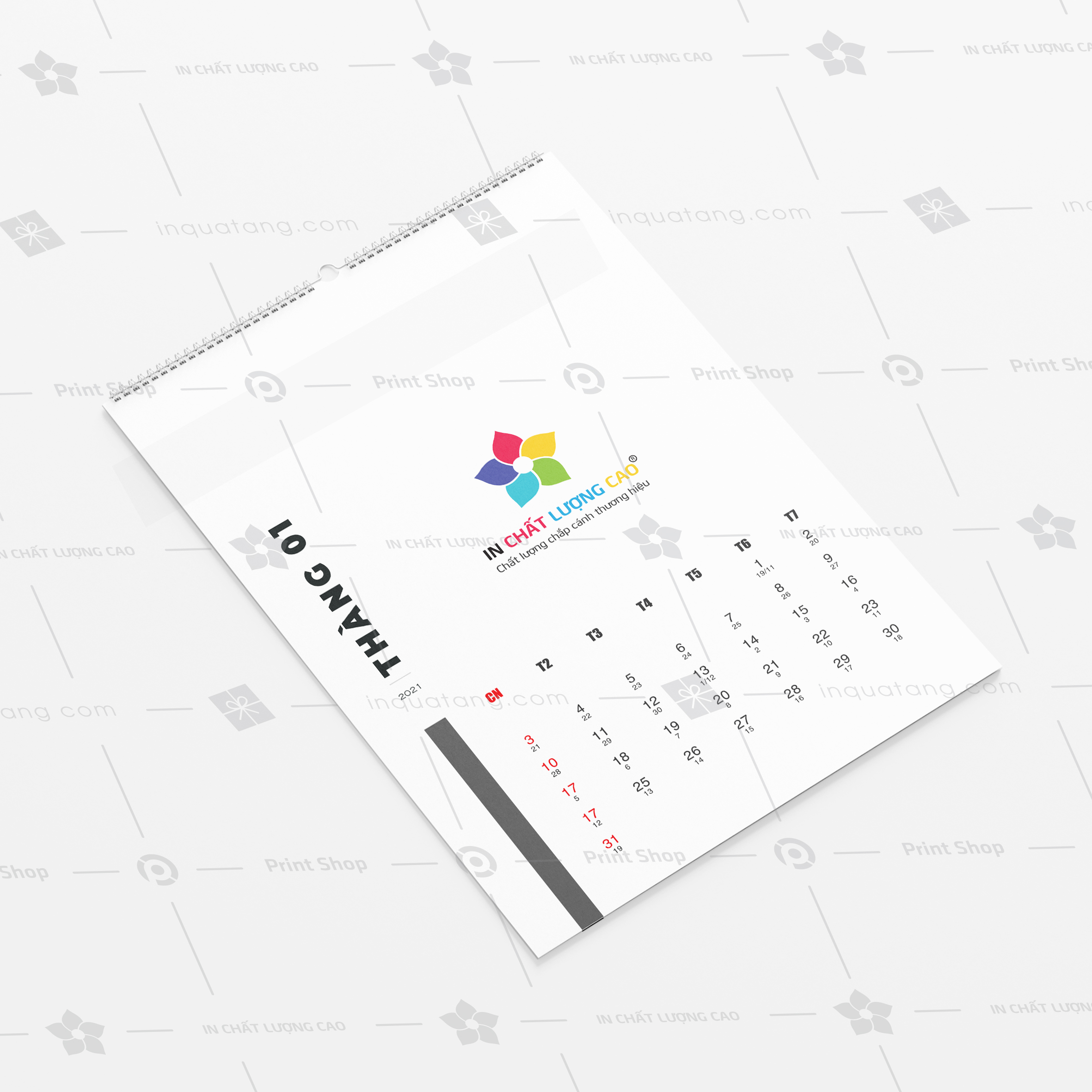 Lịch tết treo tường