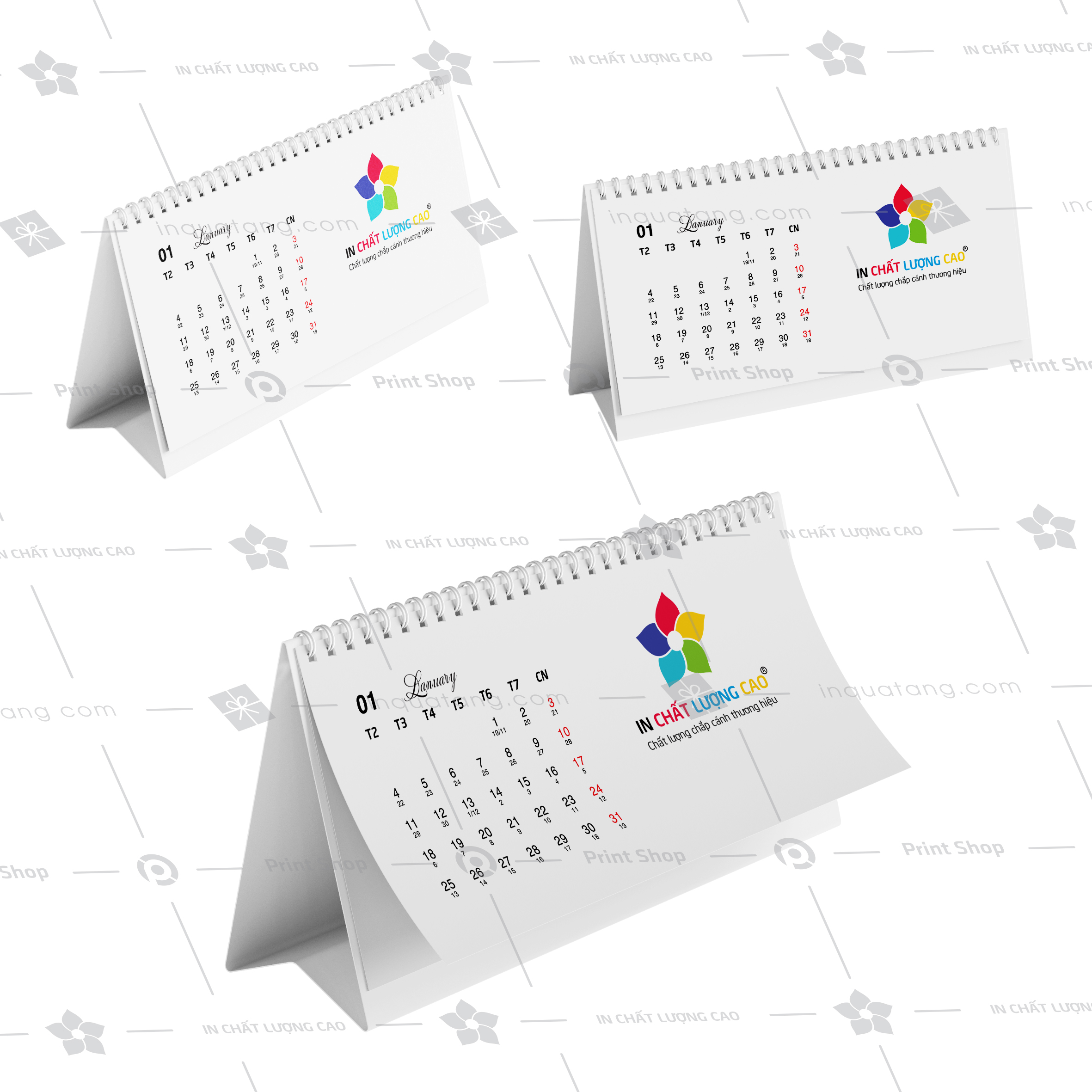 Lịch tết để bàn